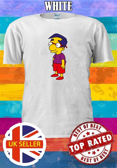 The Simpson Milhouse Van Houten T Shirt T Shirt Etsy