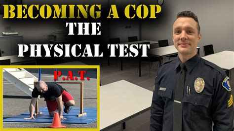 How To Become A Cop The Physical Agilities Test Pat Police Hiring