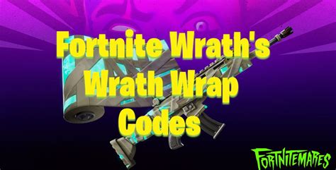 Free Fortnite Wraths Wrath Wrap Code All Creative Mysterious Code