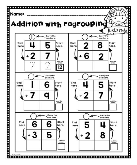 20 Adding With Regrouping Worksheets Worksheets Decoomo