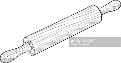 Wooden Rolling Pin Stock Clipart Royalty Free Freeimages