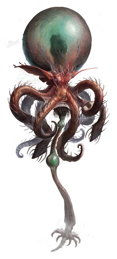 Artstation Flying Octopus Creature Concept Art Hae Joon Cho