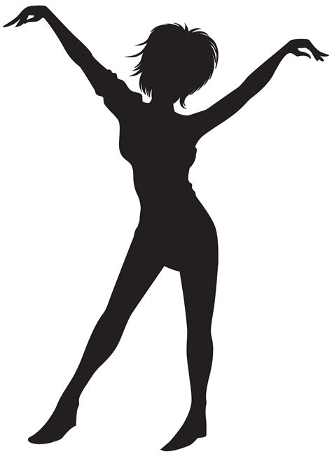 Dancing Girl Silhouette Clipart 10 Free Cliparts