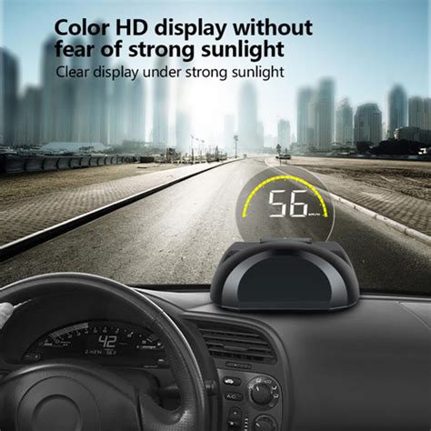 New C700 Car Hud Obd2 Head Up Display Hd Led With Adjustable