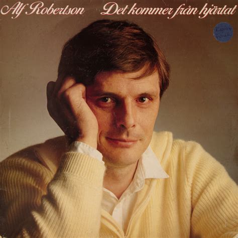 Alf Robertson Det Kommer Från Hjärtat 1983 Vinyl Discogs