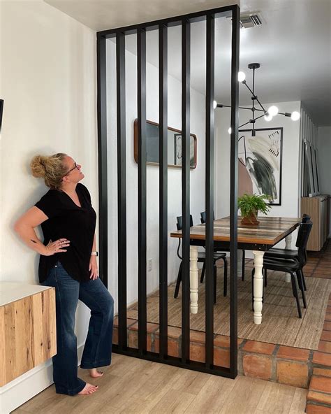 Diy Modern Room Divider — The Awesome Orange