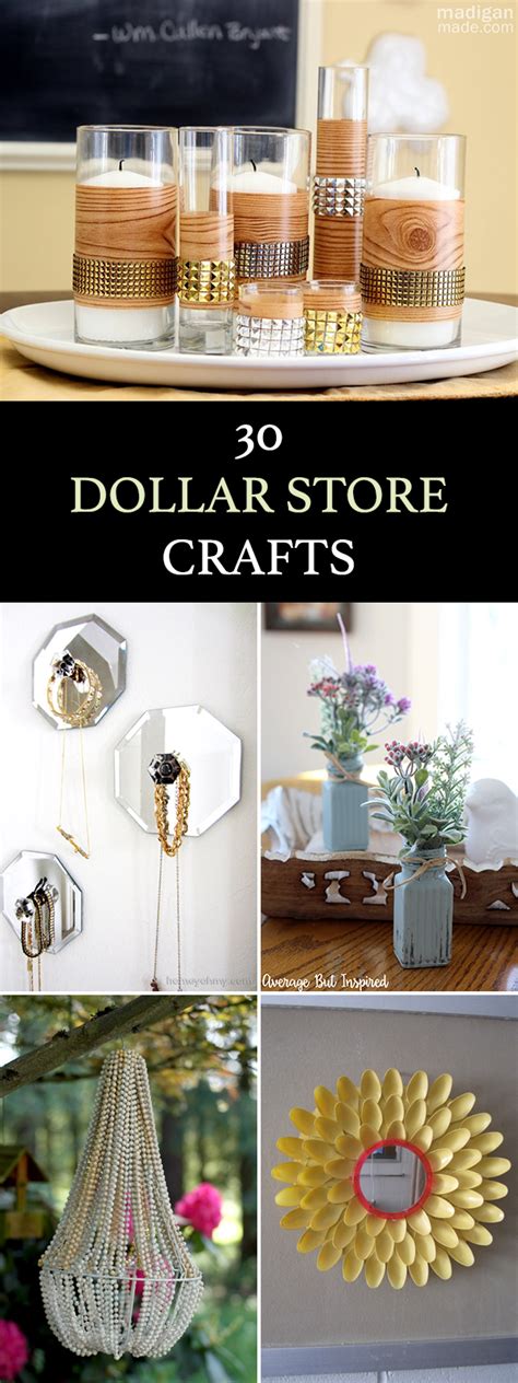 30 Easy And Stunning Dollar Store Crafts
