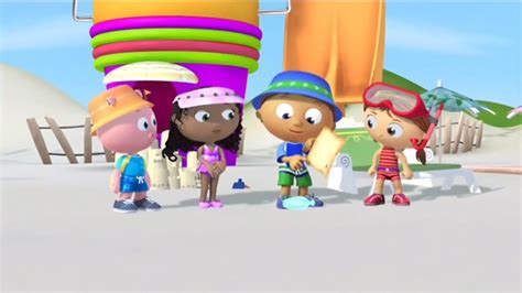 Super Why Short Clip In 4k Storybrook Village Beach Party Youtube