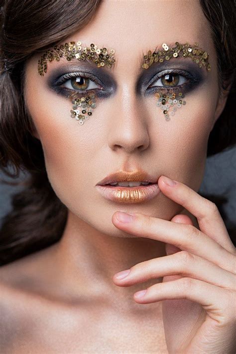 By Serbinamua Fashion Show Makeup Septum Ring Nose Ring Catwalk