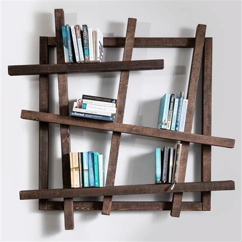 Wall Mounted Bookshelf Ouseburn Bookshelf Handmade Uk