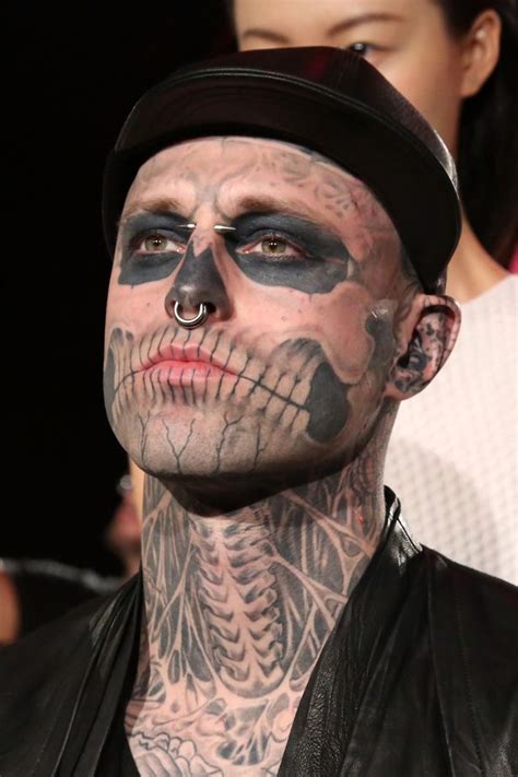 Skeleton man tattoo @olgart.tattoo on instagram. Zombie Boy before the tattoos: How beating a brain tumour ...