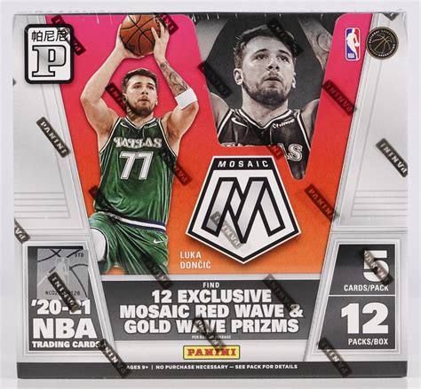 2020 21 Panini Mosaic Basketball Asia Tmall Box Da Card World