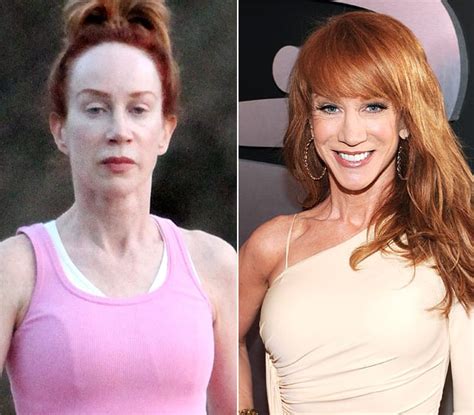 Kathy Griffin Natural Beauty Stars Without Makeup Us Weekly