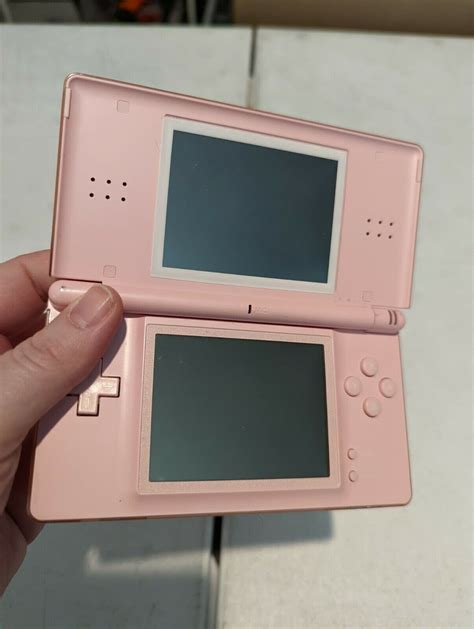 Mavin Nintendo Ds Lite Coral Pink Console Dead Pixels Bottom Screen