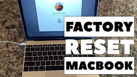 How To Reset A Macbook To Factory Settings Youtube