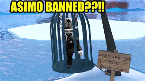 Asimo3089 Banned Himself For Cheating Roblox Jailbreak Winter Update Youtube