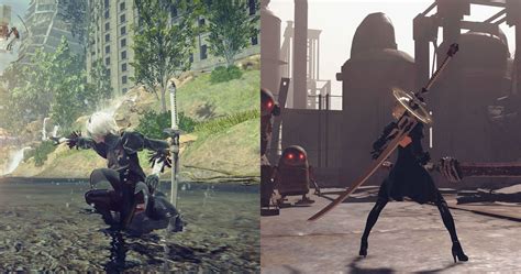 Nier Automata The 15 Best Weapons Ranked Thegamer