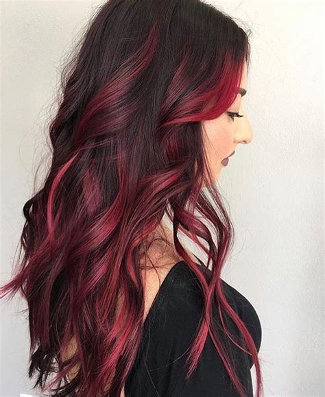 Pin by Marisol Meza on If only i had good hair days everday | Magenta hair, Red ombre hair, Cool ...