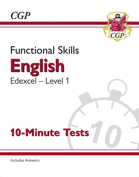 Functional Skills English Level 1 Essentials Bundle Edexcel Cgp Books