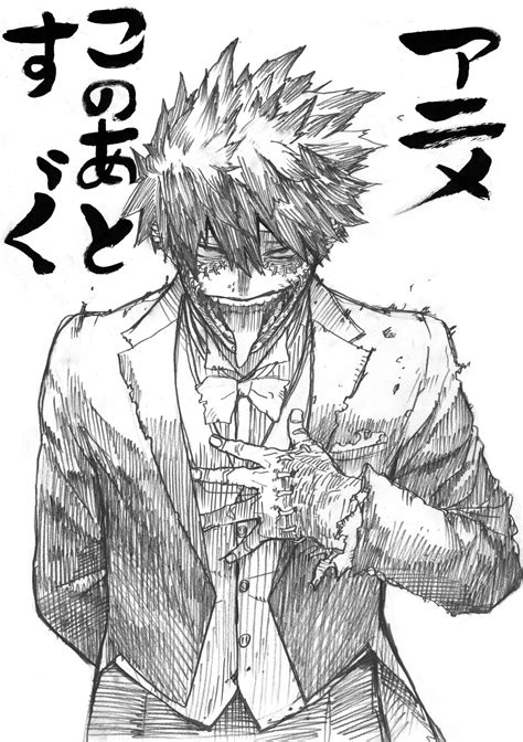 Art New Dabi Sketch From Kohei Horikoshi My Hero Academia Rmanga