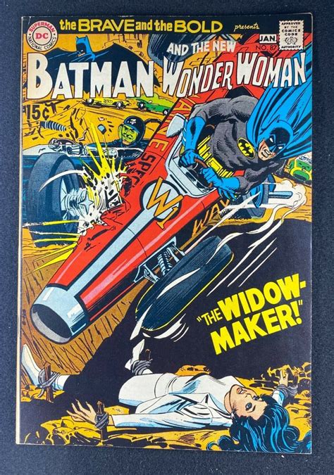 Brave And The Bold 1955 87 Vf 75 Batman Wonder Woman