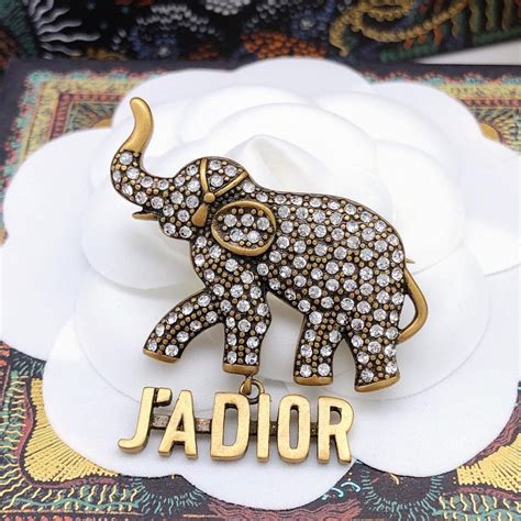 2022 Newnumber Dxz Dior Elephant Brooch Shopee Philippines