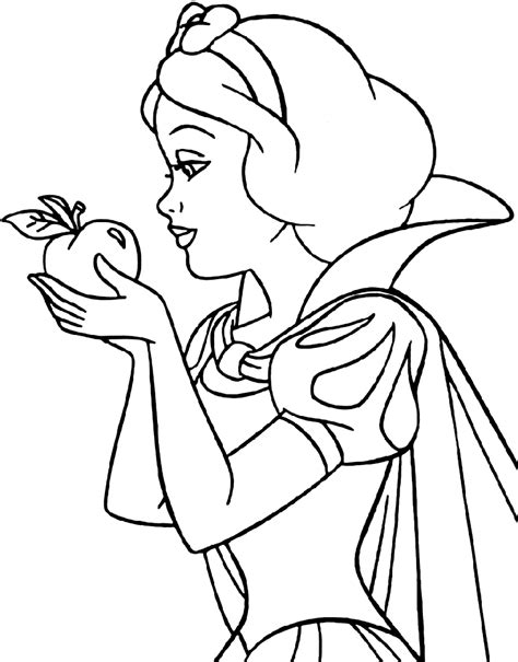 Snow White Coloring Pages Educative Printable
