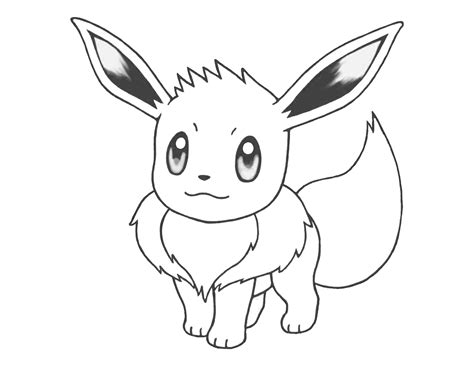 Eevee Pokemon Coloring Pages Coloring Home