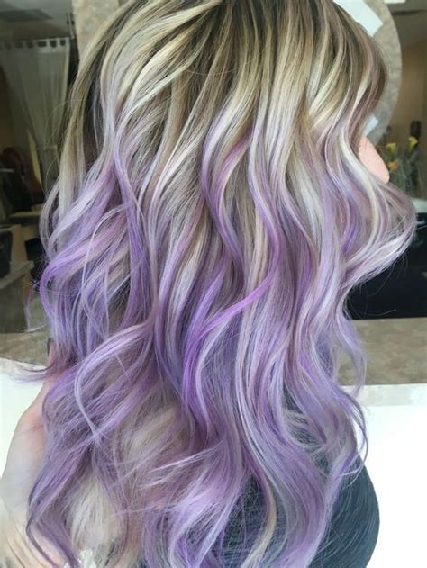Vidal sassoon pro series london lilac diy hair color. 30 Purple Balayage Hair Color Ideas | Purple blonde hair ...