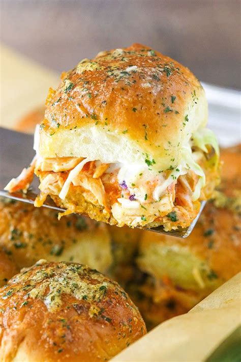 These Buffalo Chicken Sliders Are Seriously Delicious And Easy To Put