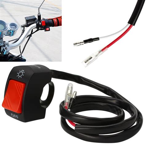 Motorcycle Switches 12v Dc Electrical System Bullet Connector Handlebar