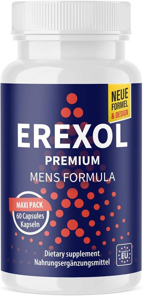 Erexol Kapseln Liebe Lust Leidenschaft für den aktiven Mann 60