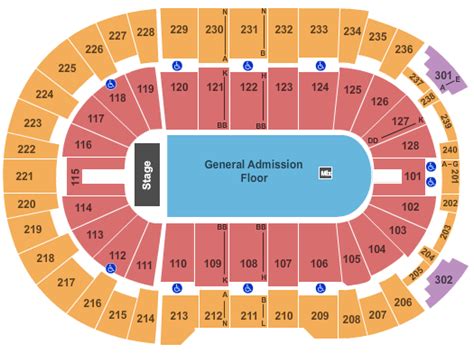Dunkin Donuts Center Seating Chart And Maps Providence