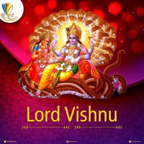 Vishnu Is The Preserver Among The Trio The Other Two Being Brahma