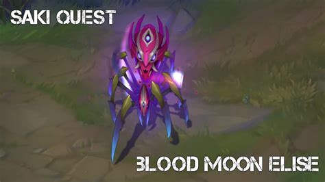 League Of Legends Skin Preview Blood Moon Elise Game Mới Đây