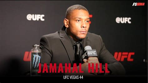 Jamahal Hill UFC Vegas 44 Post Fight Interview YouTube