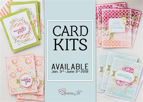Stampin Up Card Kits