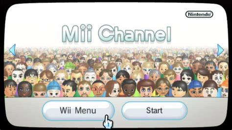 Mii Channel Wii Internal Software Usa Nintendo Free Download