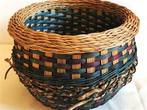 Basket Weaving with Intermediate and Advanced Techniques Course w 