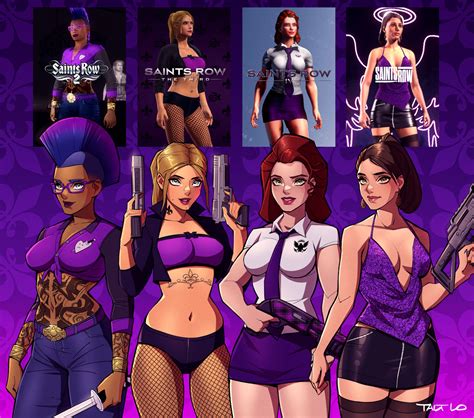 Boss Ladies Saints Row By Taltlo On Deviantart