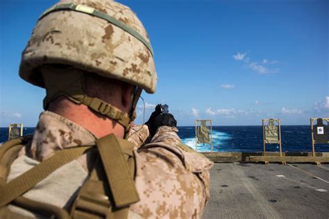 Dvids Images Caat Platoon Conducts Deck Shoot Aboard Uss New York