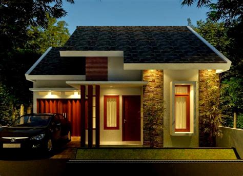 Desain rumah minimalis sederhana tampak depan ukuran 12 x 7 meter #desainrumah#autocad#skechup. 70 Contoh Desain Rumah Idaman Cantik Sederhana - Renovasi ...
