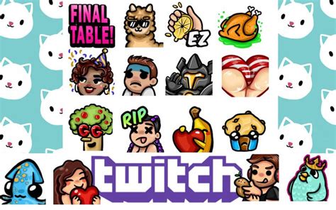 Create Awesome Custom Twitch Emotes For You Twitch Fiverr Custom