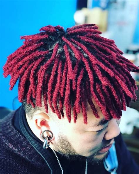 Dread Dyed Men 16 Top Dreadlock Hairstyles For Men To Try This Season
