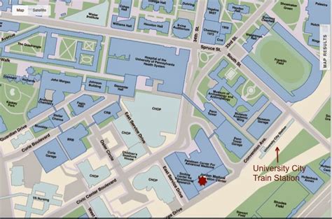 University Of Pennsylvania Campus Map Maps Location Catalog Online