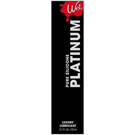 Wet Platinum Luxury Silicone Lubricant Shop Lubricants At H E B
