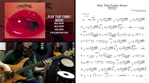 Wild Cherry ♦ Play That Funky Music Bass Cover With Partiture Youtube