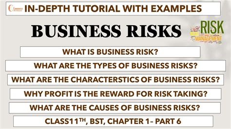 What Is Business Risktypesnature And Causes Of Business Riskslearn