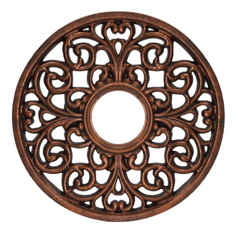 Westinghouse 16 In Round Parisian Scroll Antique Bronze Ceiling
