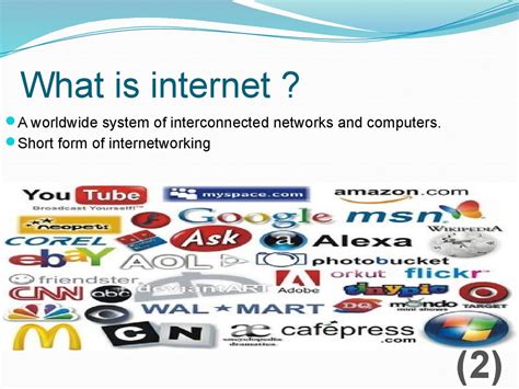 The internet (or internet) is the global system of interconnected computer networks that uses the. History of the internet - презентация онлайн